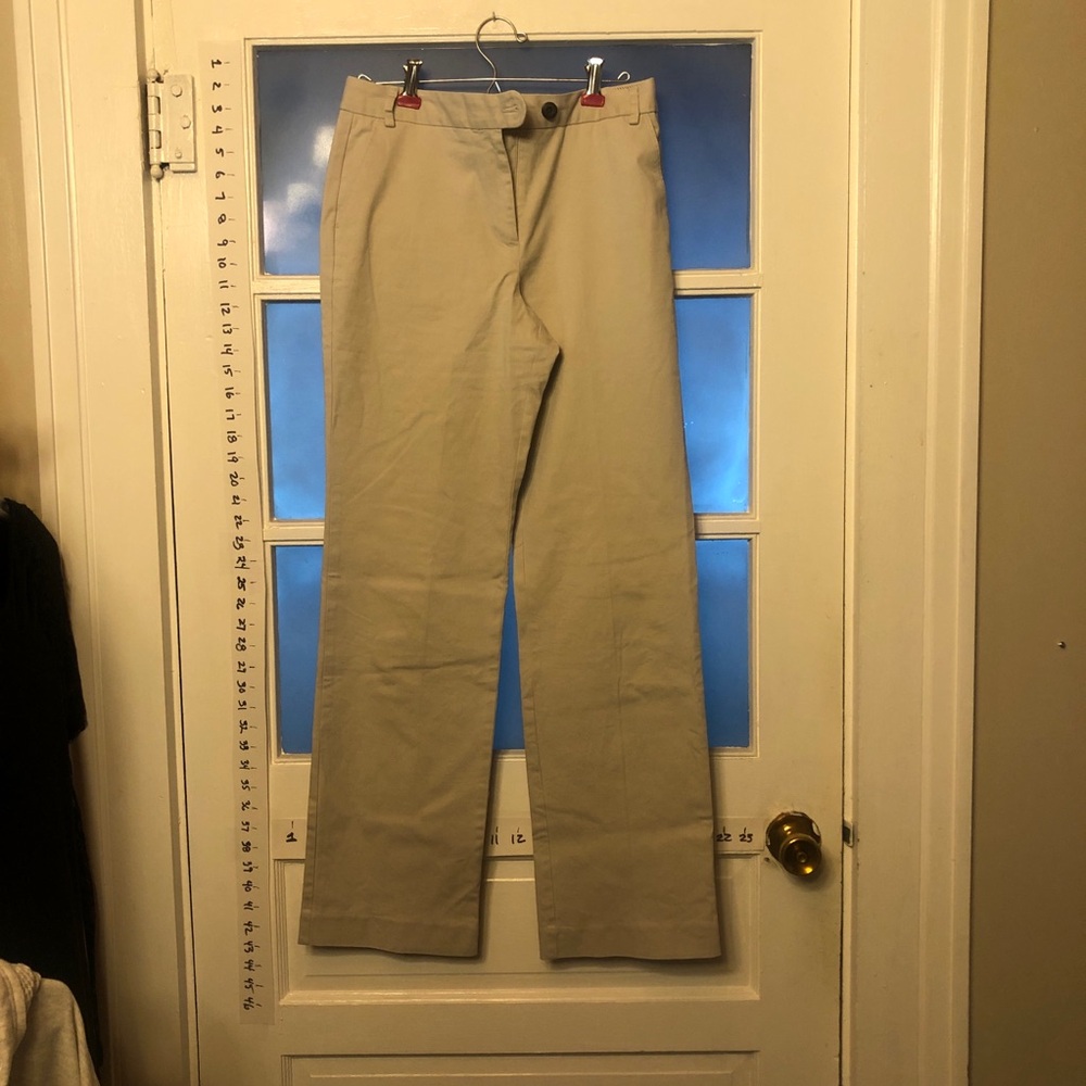 Talbots Cream Stretch Pants